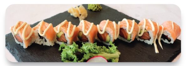 100 hot sake maki