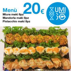 Menu Combo 20 - Ristorante UMI Siracusa