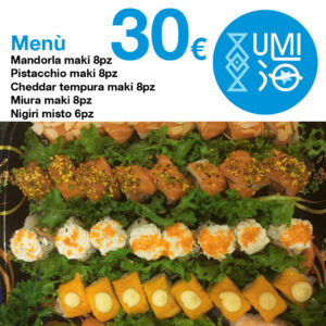 Menu Combo - 30 euro - Ristorante UMI Sushi Siracusa