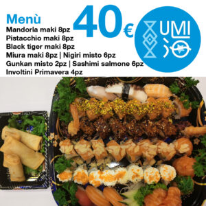 Menu Combo - 40 euro - Ristorante UMI Sushi Siracusa